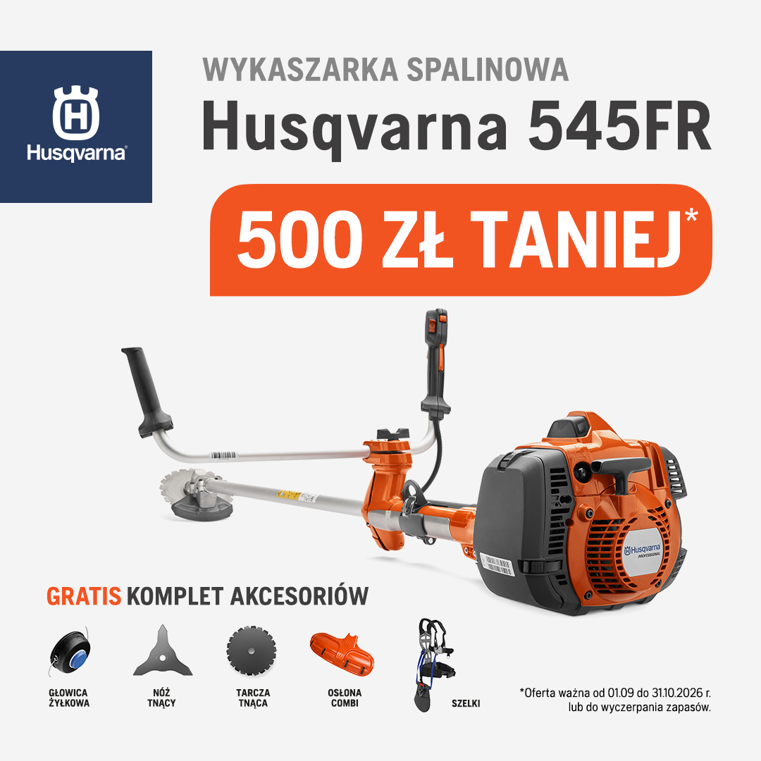Promocja wykaszarki Husqvarna
